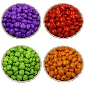 Оптовая продажа, изготовление ювелирных изделий, подарки, 50 шт., 10 мм, в форме сердца, уникальные акриловые свободные бусины для DIY, модные ювелирные изделия