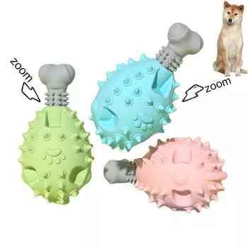 Оптовая продажа куриных ножек, прочная неразрушимая игрушка для собак с пищащим звуком, скрежещущая зубами, прочная игрушка для жевания собак из термопластичной резины для агрессивных жевателей 15x8x8cm