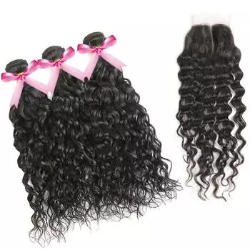 Оптовая продажа, настоящие дешевые высококачественные волосы с двойной волной, 100% необработанные девственные волосы