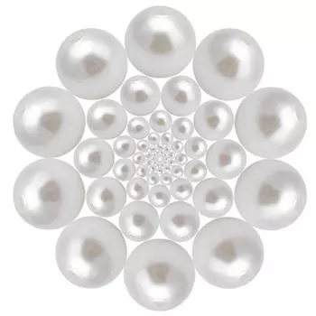 Оптовая продажа ожерелья браслет искусственный жемчуг круглые бусины кулон 4-14 мм 5-100 шт DIY для изготовления ювелирных изделий 4mm 100Pcs