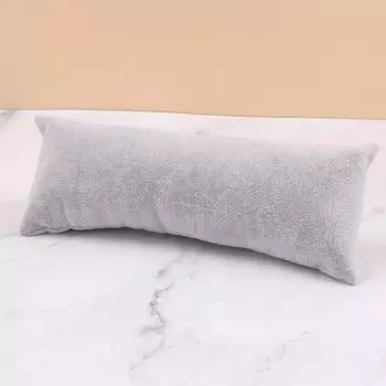 Оптовая продажа прочных бархатных жемчужных часов-браслетов, подушек для часов, держателей для часов, браслетов на щиколотку, ювелирных изделий, прилавков, органайзеров серый