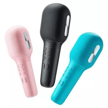 Оптовая продажа с фабрики беспроводной микрофон Bluetooth мобильный телефон караоке микрофон семья дети