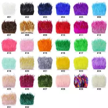 Оптовая продажа, седло из петушиных перьев, бахрома, высота 8-10 см, бордовое петушиное перо, лента для обрезки перьев, швейное перо серый