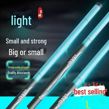 Оптовая продажа стекловолоконных удочек для начинающих рыболовов - ручей, дикая рыба, спокойная волна, карась Single rod, 2.7