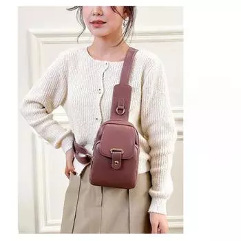 Оптовая продажа женских сумок Нагрудные сумки на одно плечо Маленькие сумки на ремне Уличные трендовые нагрудные сумки Повседневные женские сумки через плечо one size хаки