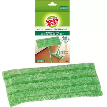 [Оптовая закупка] 3M Сменная салфетка для мытья полов из микрофибры Scotch Brite FM-F1JR x 4 шт.