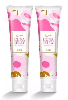 Оптовая закупка чувствительная Смазочное желе для женщин ЖЕЛЕ 1 Слизываемые ингредиенты Вкладыш в лосьон-смазку для мужчин Сделано в Японии 65 г x 2 флакона [Для