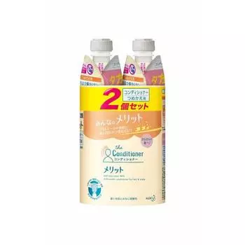 [Оптовая закупка] Кондиционер Merit, сменная упаковка 340 мл x 2 [Квази-лекарство]