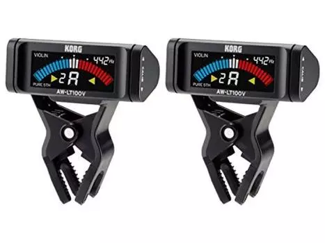 [Оптовая закупка] KORG - ViolinViola Clip-on Tuner AW-LT100V Set of 2
