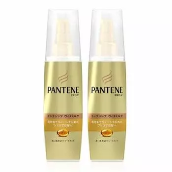 [оптовая закупка] Pantene несмываемый уход интенсивный витаминное молочко для поврежденных волос до самых кончиков 100 мл x 2 шт.
