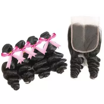 Оптовые дешевые волосы с волнистыми волнами, 100% девственные волосы
