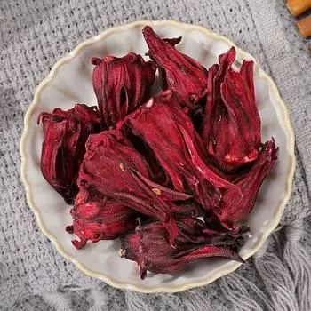 Оптовый натуральный чай из розового баклажана и розы из Юньнаня. Чай для здоровья. Цветочный и фруктовый чай. 1bottle 50g