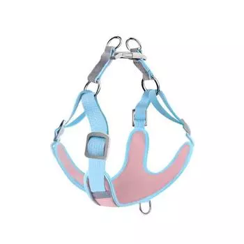 Оптовый поводок для домашней собаки, ремень для собаки с защитой от разрыва, жилет для кошки, нагрудный ремень, веревка для выгула собаки S [Recommended bust size 36-46cm/weight 5-4kg]