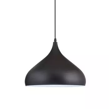 Оптовый современный подвесной светильник Hanglamp из алюминия цвета d для ресторана, офиса, бара NO BULB чёрный