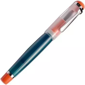 OPUS 88 Fountain Pen OMAR Green Orange Eye Drop Type Bold B & OP96087703-B