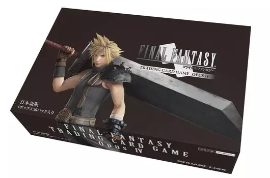 Opus IV Booster Pack японская версия BOX FF-TCG
