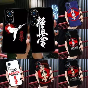 Ояма киокушин каратэ для Huawei P20 P30 P40 Lite Pro P Smart 2019 Nova 9 5T чехол для телефона Honor 50 8X 9X 10i Mate 20 Lite