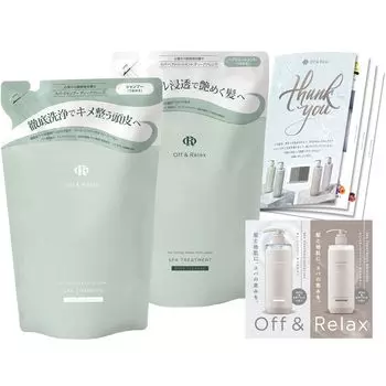 OR Spa Shampoo Spa Hair Treatment Refill Deep Cleanse Set 400 мл Relaxing Forest Bathing Scent Original Брошюра Пробная упаковка в комплекте Deep Cleansing