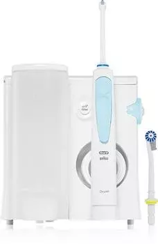 Oral B Oxyjet MD20 Power jet dentaire + 2 ttes de rechange TU прозрачный