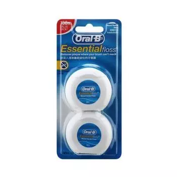 Oral-B wax dental floss 50m 2 pack special