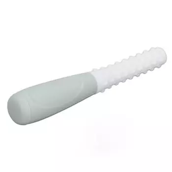 Оральная сенсорная массажная щетка Инструмент для оральной моторики для стимуляции тканей полости рта и десенсибилизации зелёный