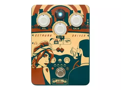 ОРАНЖЕВЫЙ Getaway Driver Педаль Overdrive Эффектор Overdrive