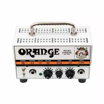 ORANGE Micro Terror 20W Мини-гитарный твердотельный гитарный усилитель Head MICRO TERROR20 Orange Head, оранжевый