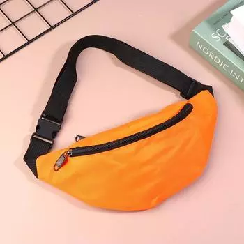 Оранжевая Оксфордская водонепроницаемая поясная сумка, модная сумка через плечо для велоспорта, пешего туризма, спорта, тренировок, поясная сумка, многофункциональная поясная сумка one size