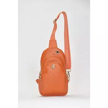 Оранжевая женская поясная сумка Floater