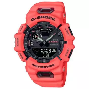 Оранжевые мужские часы G-Squad, Orange G-Squad Connect Men s Watch, Casio