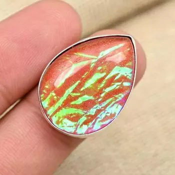 Оранжевый австралийский тройной опал, драгоценный камень, ювелирное изделие из стерлингового серебра 925 пробы, юбилейное кольцо для нее 4 оранжевый