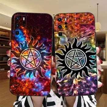 Оранжевый чехол для телефона «Сверхъестественное» для OPPO Reno 6 Pro 7 Find X3 Neo A55 X5 A54 A16 A57 K9 K9S A92 A93 A74 A94, задняя крышка OPPOA16