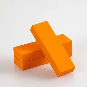 Оранжевый ластик для чистки кухни оранжевый