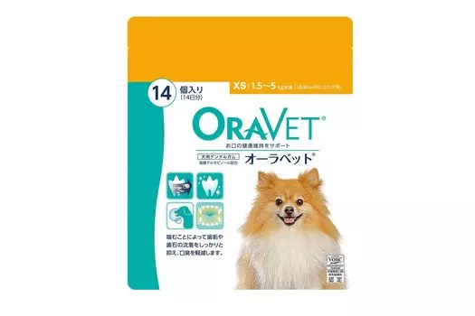 Oravet Dental Gum для зубов XS Размер более 14 штук Собаки, Лакомства, Чистка, Уход, (менее 1,5-5 кг),