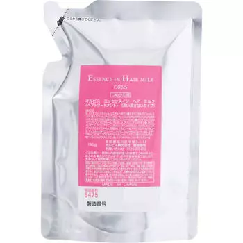 ORBIS Essence in Hair Milk Refill 140 г Другие сыворотки Процедуры вне ванны Возьмите необходимое количество средства и нанесите на подсушенные полотенцем волосы. (или сухие волосы), фокуси