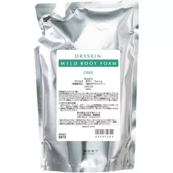 ORBIS Mild Body Foam Refill 500мл Шампунь для тела для сухого тела Мыло для тела 500мл [Квази-лекарство] Пенящаяся кожа (х 1)