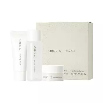 ORBIS ORBIS You Trial Set Aging Care Facial Cleansing Foam Lotion Увлажняющая жидкость Увлажняющий уход за кожей Профилактика шероховатости кожи Очищающее средство для лица