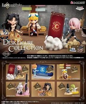 Order Absolute Demonic Front Babylonia DesQ DESK FIGURE COLLECTION BOX product 6 types 6 pieces Re-ment Fate/Grand