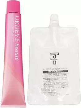 Ordeve Beaute 80 г крем-проявитель Oxy 2 агента 100 мл набор cGG [b9-cGG] + (Слезы) 6% (Шифон бежевый)