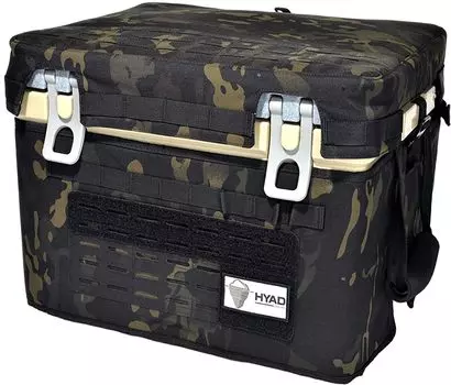 Oregonian Camper Cooler Box Cooling Cover Cooler Jacket 27 Black Camo HDC007B