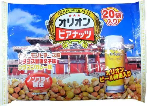 Орехи к пиву Sun Foods Jumbo Orion x 20 (16г пакеты)