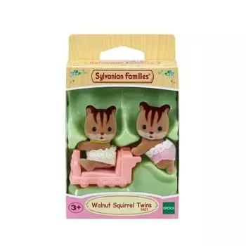 Ореховые белки-близнецы (5421), Популярная в Корее семья Sylvanian