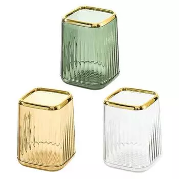 Органайзер-держатель для кистей для макияжа, держатель для косметических кистей для макияжа, держатель для карандашей с чашкой для кистей для макияжа для рабочего стола