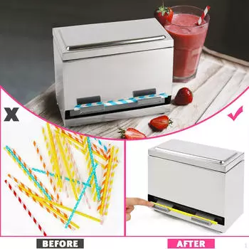 Органайзер-диспенсер для карандашей из нержавеющей стали, портативный контейнер-подставка для напитков с нажимным механизмом