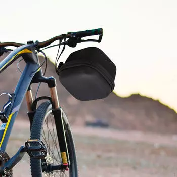 Органайзер для аксессуаров для телефона, дорожная сумка для гарнитуры, черный жесткий чехол-органайзер для наушников