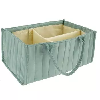 Органайзер для детских подгузников, мягкая войлочная переносная корзина для хранения, для душа, сумка для детских подгузников с ручкой, которую можно подвешивать