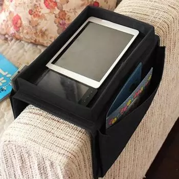 Органайзер для дивана, удобный практичный органайзер для дивана из ткани Оксфорд, подлокотник для домашней спальни