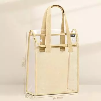 Органайзер для документов большой вместимости, портативный, школьный пенал, сумка, прозрачная водонепроницаемая сумка для хранения, офисная сумка для документов