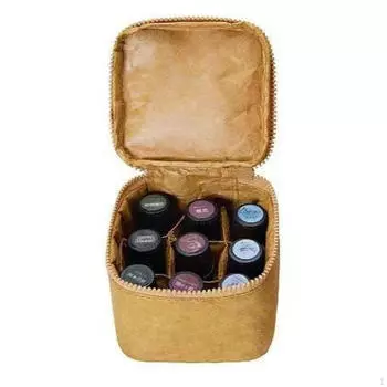 Органайзер для хранения эфирных масел, 9 ячеек для флаконов объемом 9 мл, легкий многофункциональный контейнер
