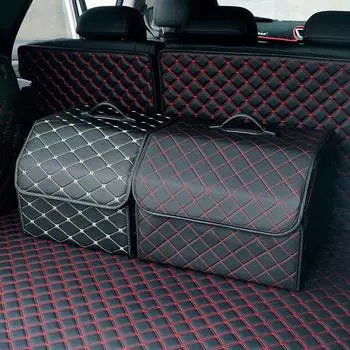 Органайзер для хранения багажника автомобиля, многофункциональная складная крышка, портативная сумка для хранения инструментов, органайзер для багажника автомобиля, автоаксессуары S